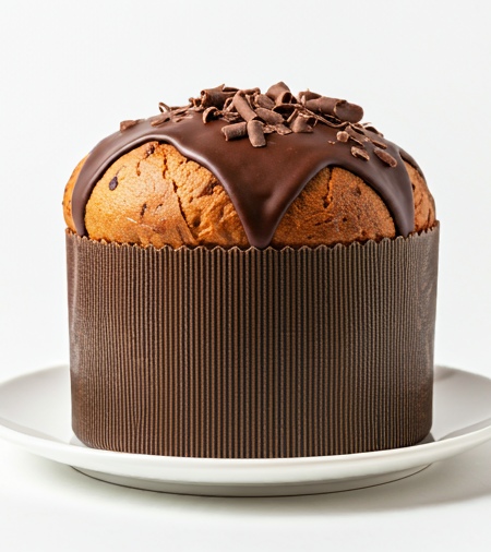 panetone de chocolate