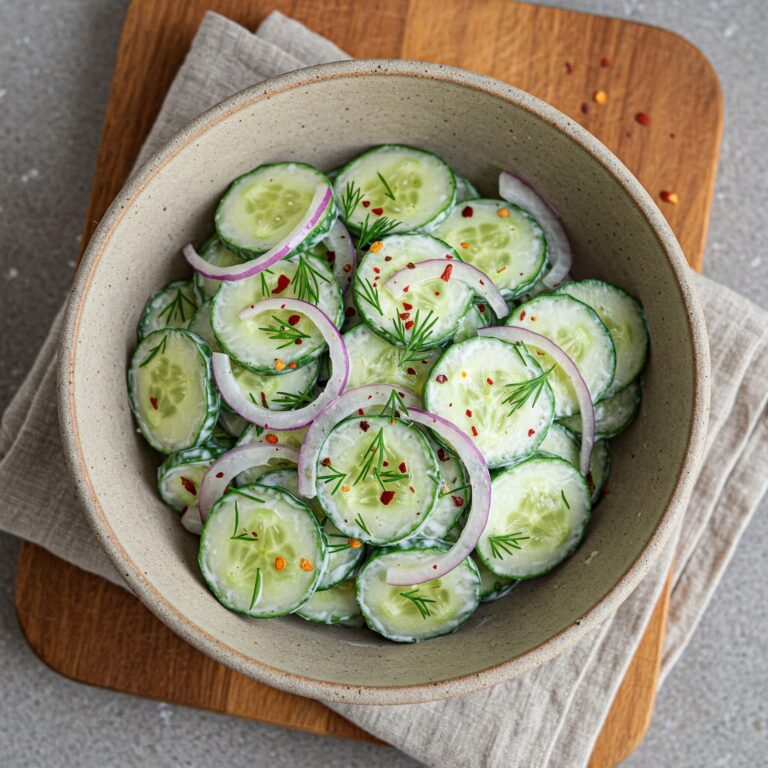 Salada de Pepino Refrescante 5 Salada de Pepino Refrescante