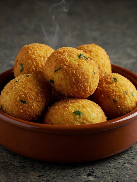 Bolinho de Bacalhau com Mandioca