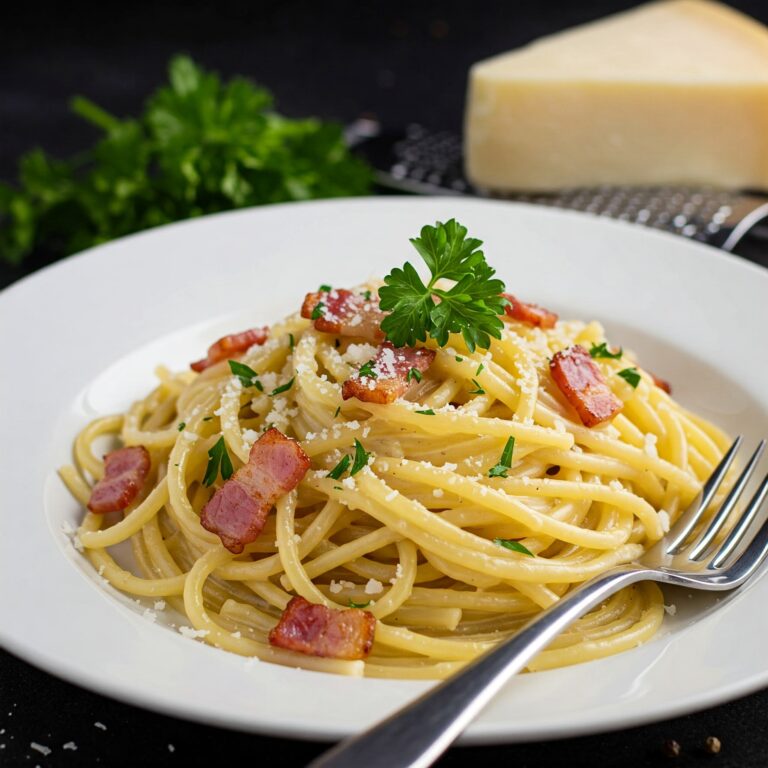 Espaguete à Carbonara 7 Espaguete à Carbonara