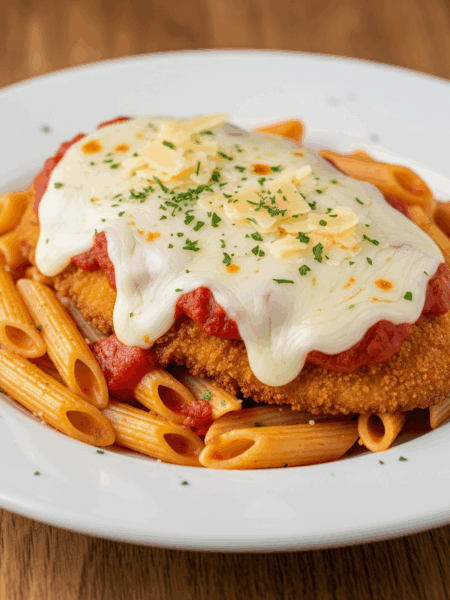 Filé de Frango à Parmegiana
