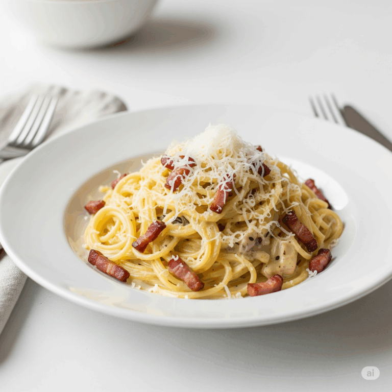 Macarrão à Carbonara 9 Macarrão à Carbonara