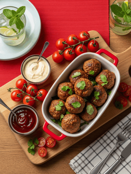 Almôndegas na Airfryer