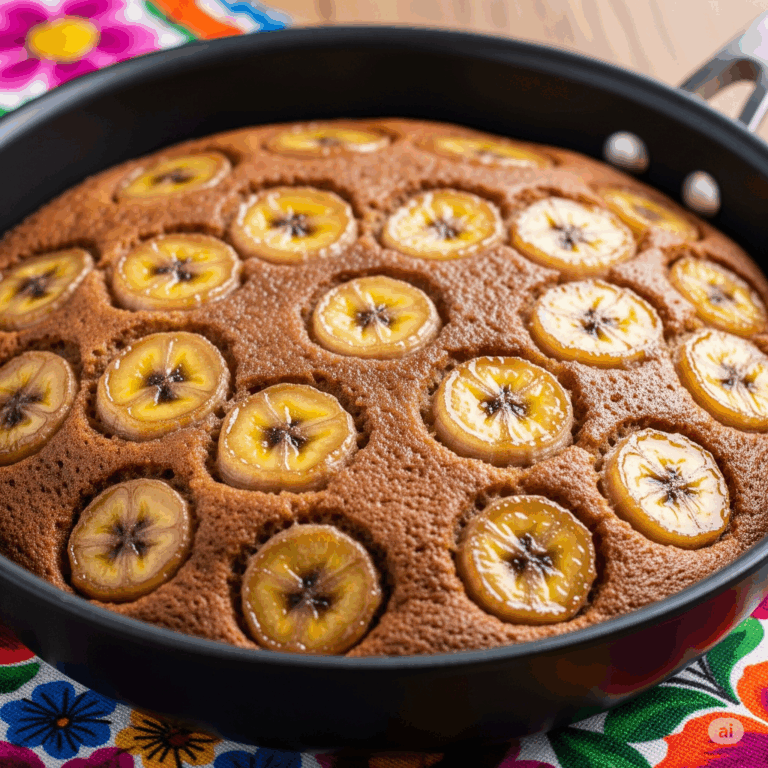 Bolo de banana na frigideira 4 Bolo de banana na frigideira