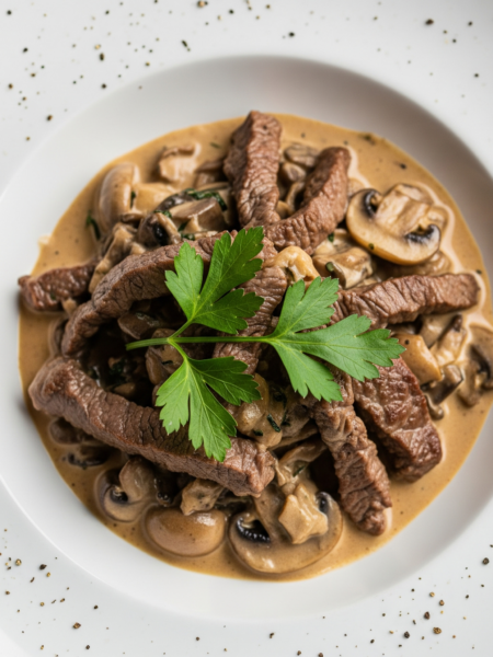 Strogonoff de Filé-Mignon