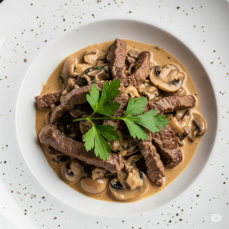 Strogonoff de Filé-Mignon