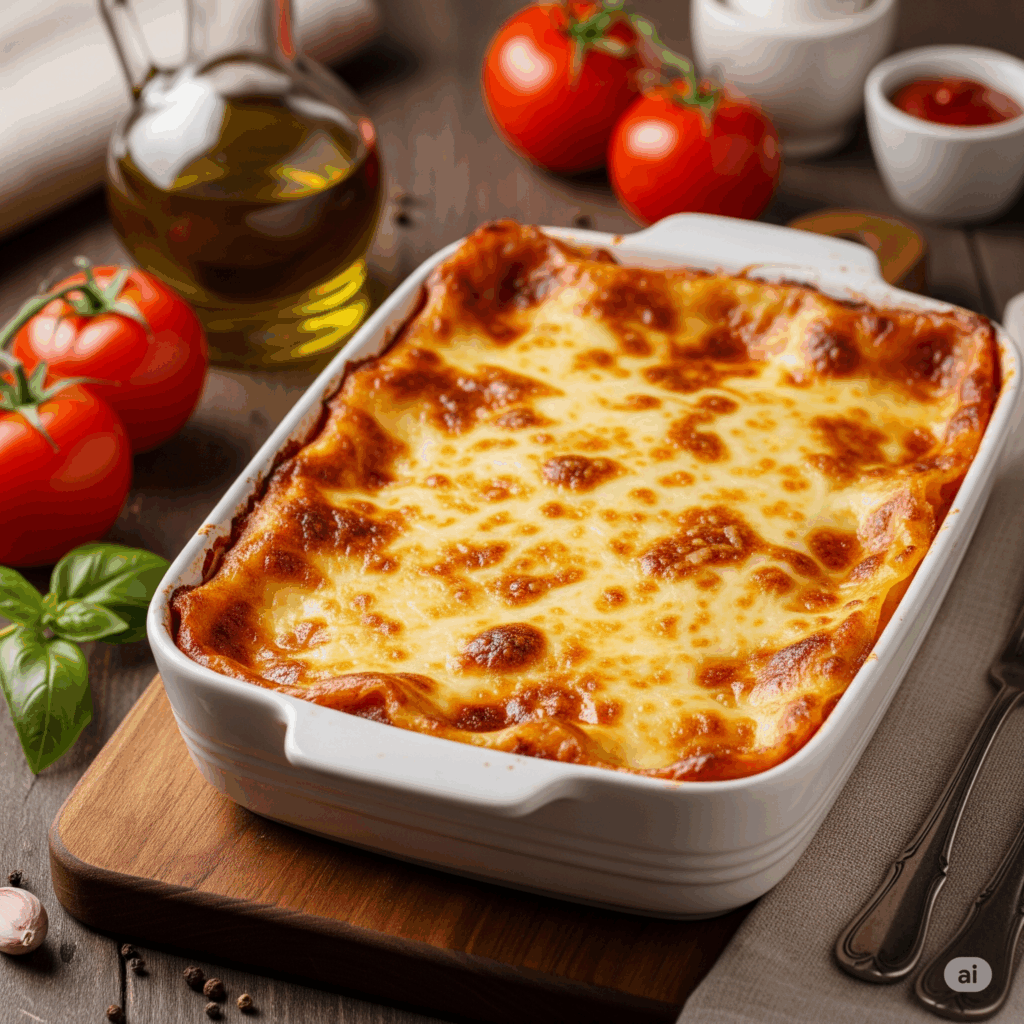 Macarrão de Forno Cremoso