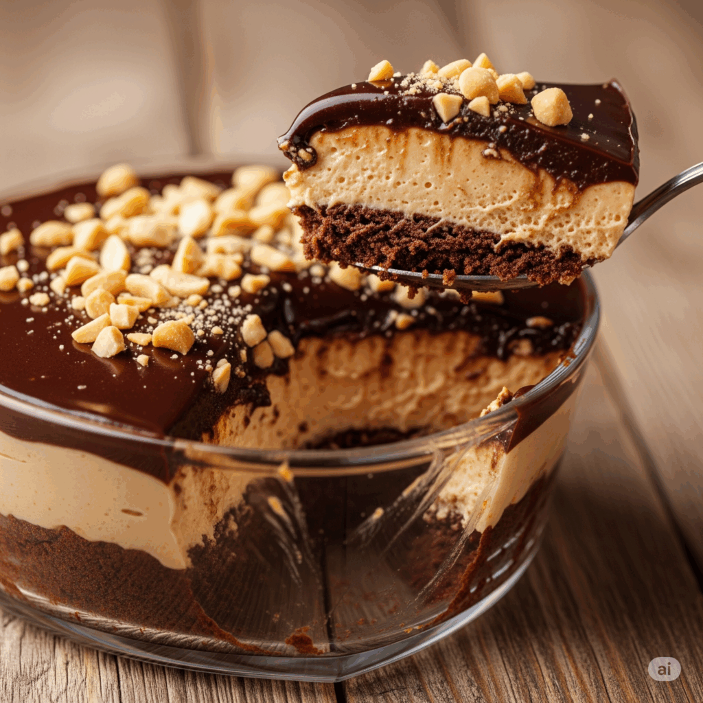 Pavê de Chocolate com Amendoim