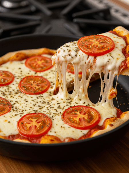 Pizza de Frigideira Artesanal
