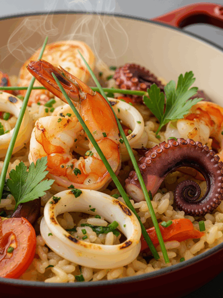 Risoto de Frutos-do-Mar