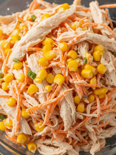 Salada de Frango com Cenoura