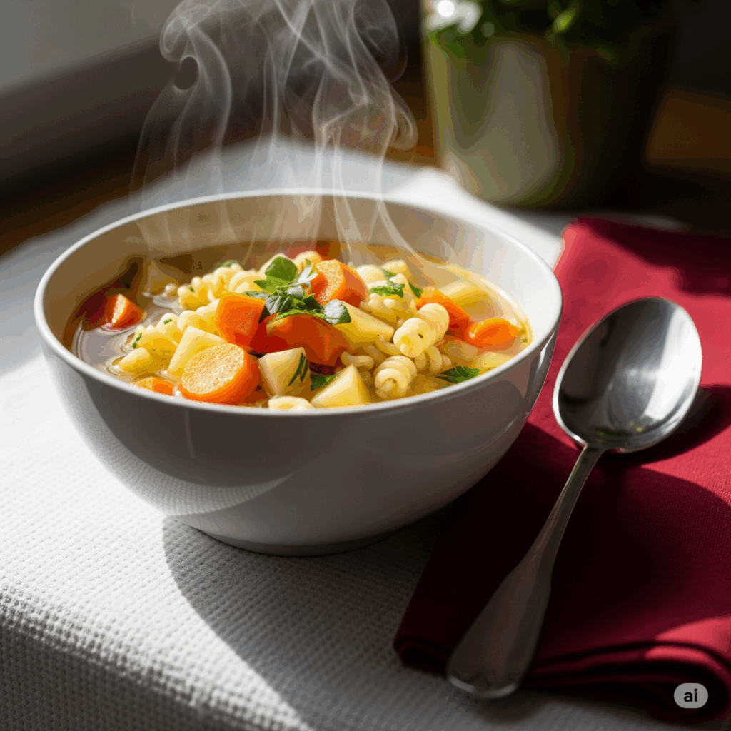 Sopa de Legumes com Macarrão