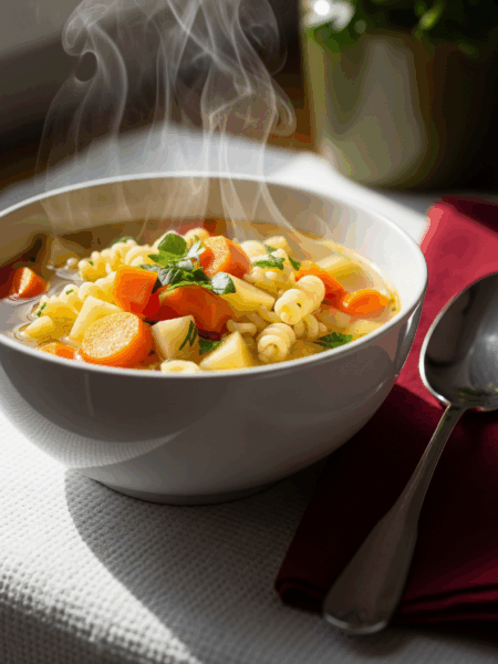 Sopa de Legumes com Macarrão