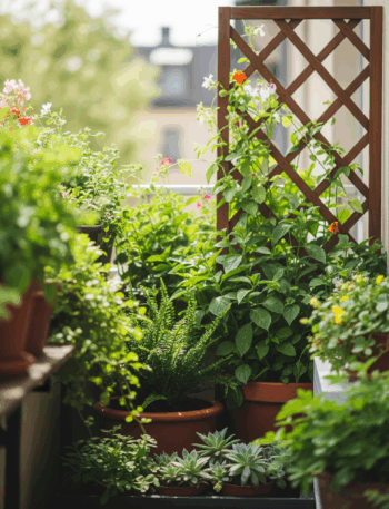 horta em apartamento