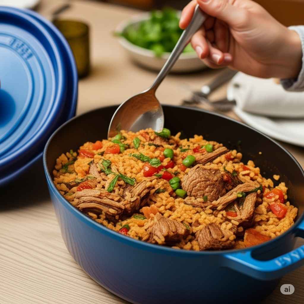 Arroz de Fraldinha Receita Fácil e Saborosa