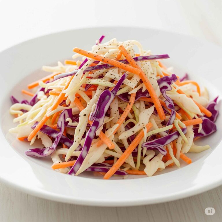 Coleslaw Cremoso e Crocante