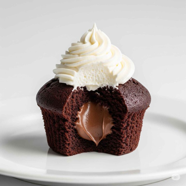 Cupcake Gelado de Nutella 12 Cupcake Gelado de Nutella