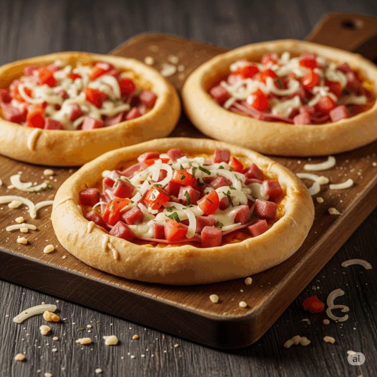 Esfiha de Queijo e Presunto: Lanche Fácil, Sabor Irresistível! 10 Esfiha de Queijo e Presunto