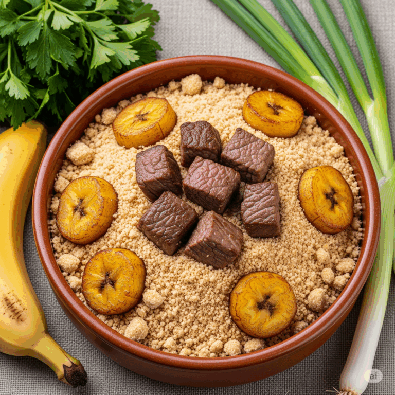 Farofa de Banana Simples e Saborosa 4 Farofa de Banana
