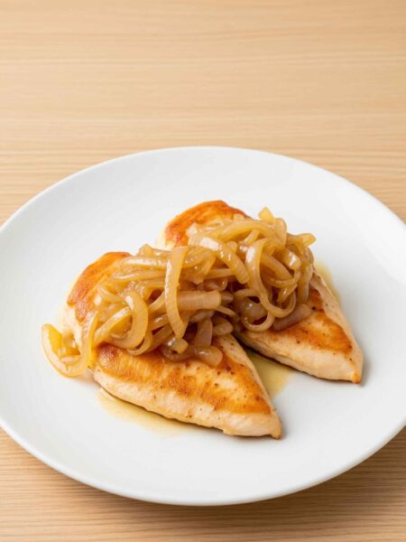 Filé de Peito de Frango Acebolado