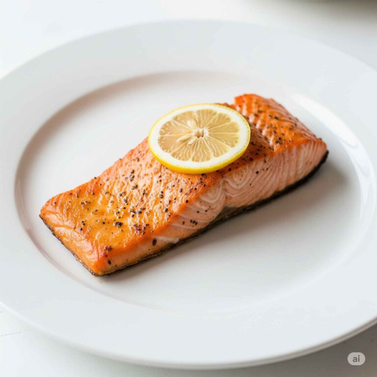 Filé de Salmão ao Forno Suculento e Dourado
