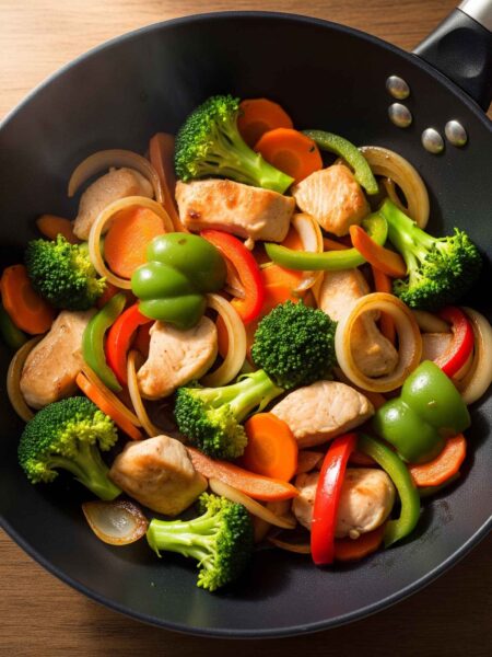 Frango Grelhado com Legumes