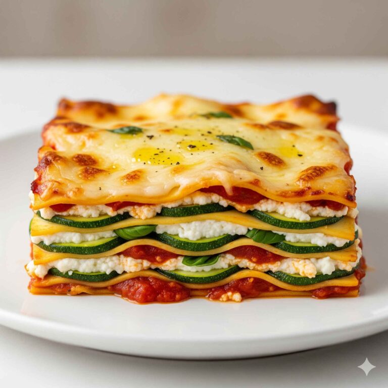 Lasanha Low Carb de Abobrinha