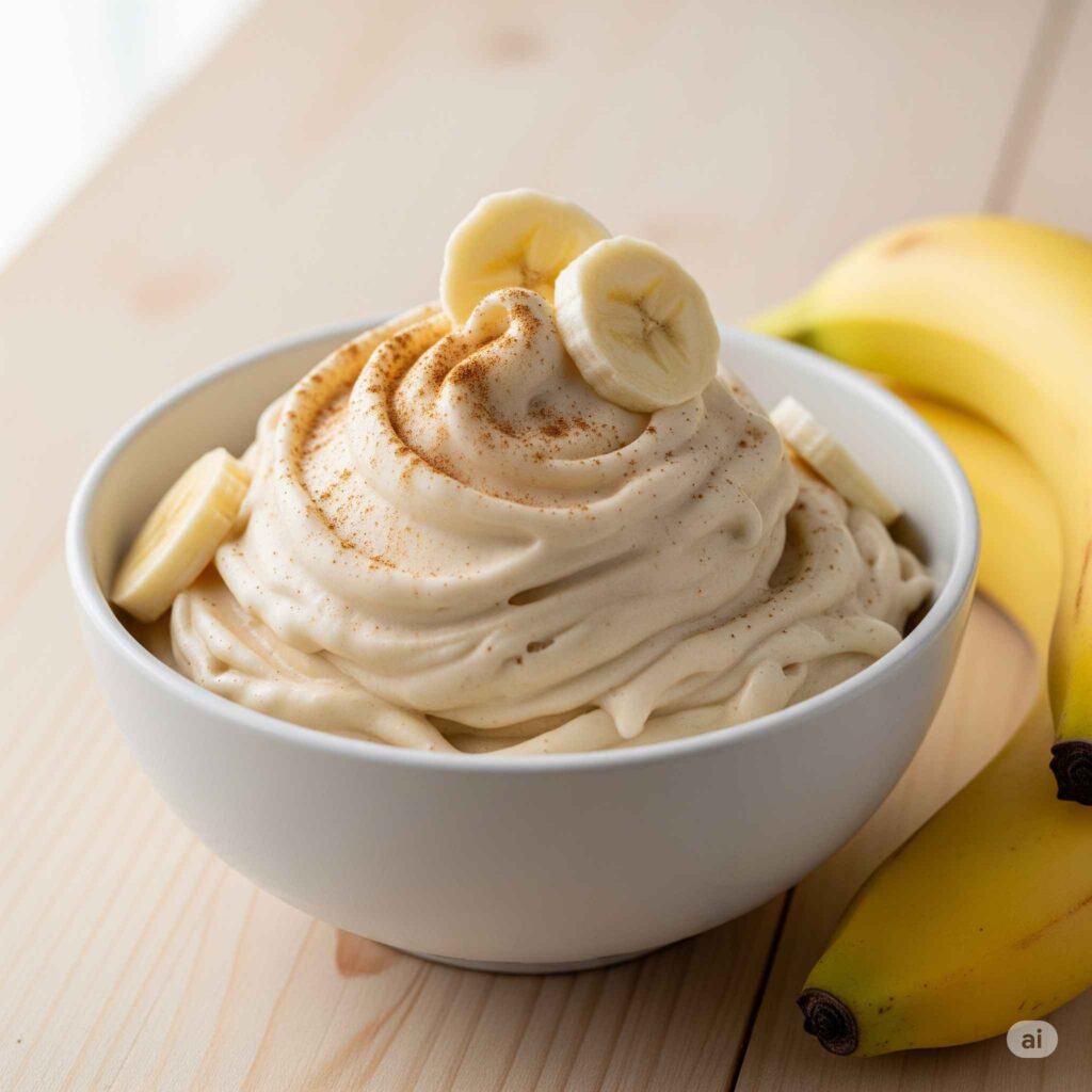 Sorvete Natural de Banana