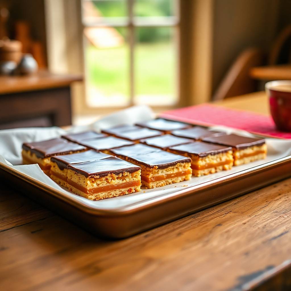 Torta de Manteiga Escocesa do Pica-Pau