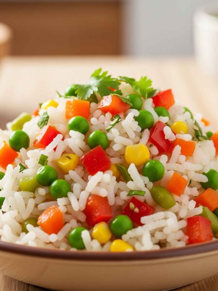 Arroz Integral com Legumes