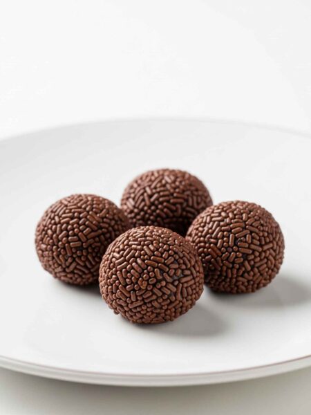 Brigadeiro sem manteiga com 2 ingredientes