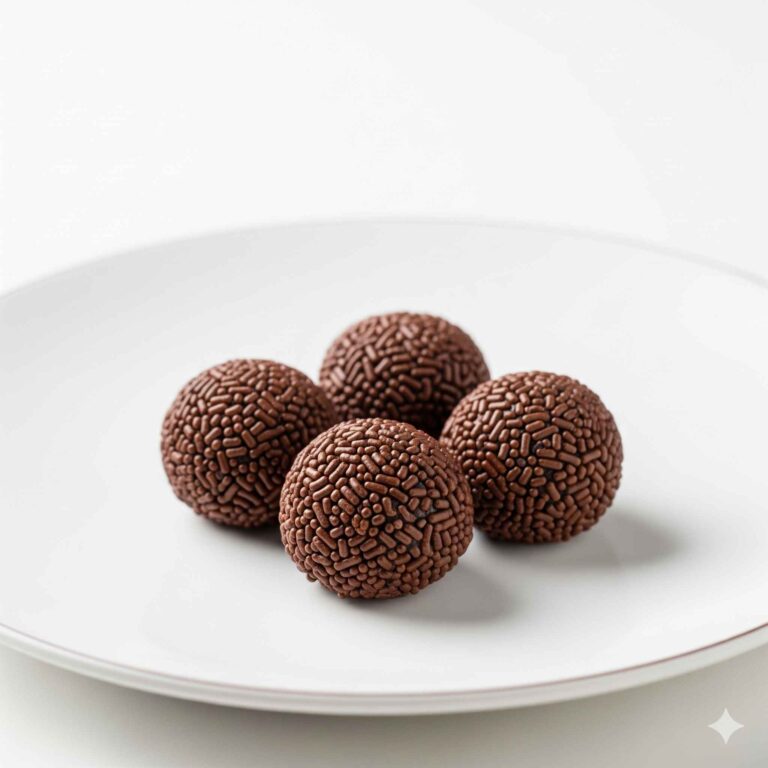 Brigadeiro sem manteiga com 2 ingredientes: simples e irresistível! 3 Brigadeiro sem manteiga com 2 ingredientes