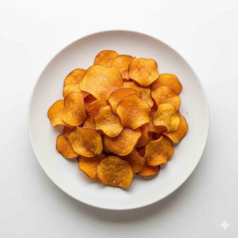 Chips de Batata-Doce Assados