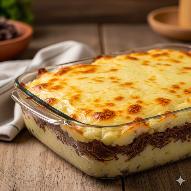 Escondidinho de Charque