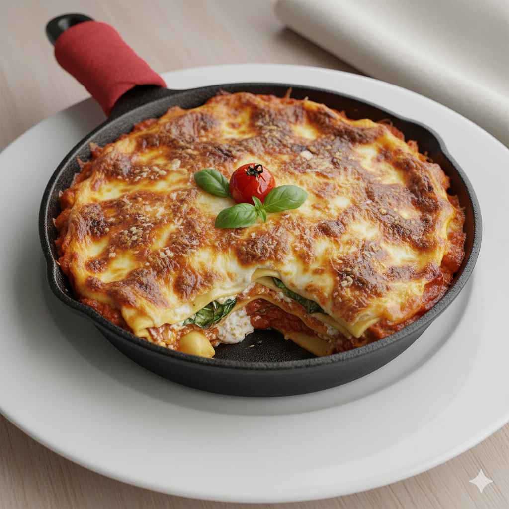 Lasanha de Frigideira
