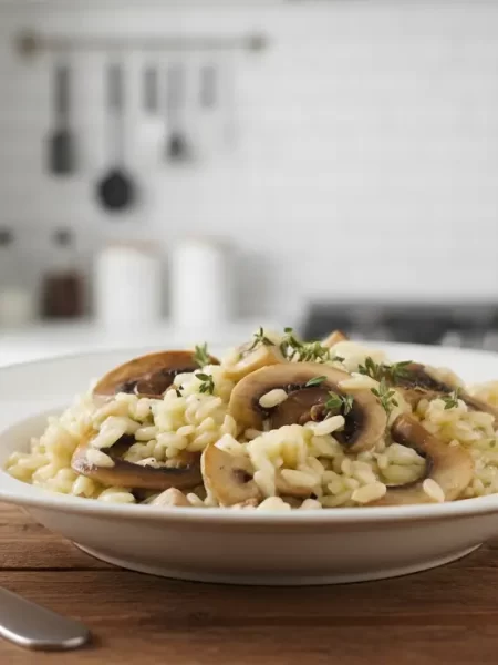 Risoto de Shitake
