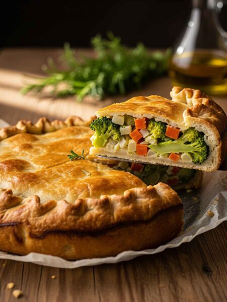Torta de Legumes no Liquidificador