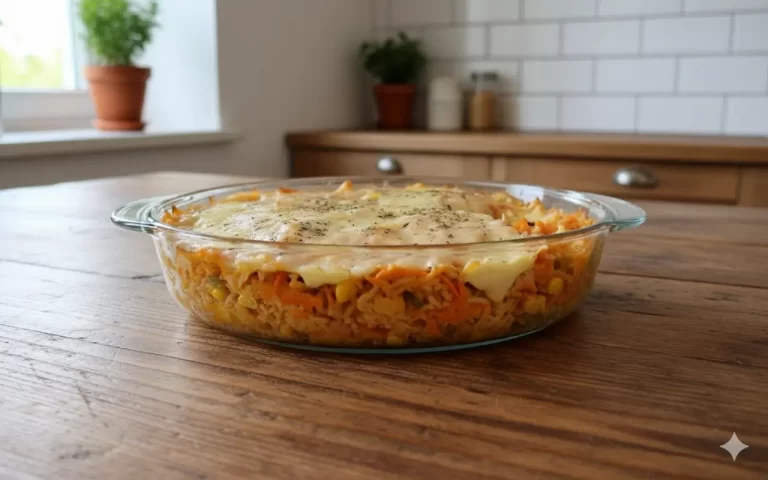 Arroz de forno com frango fácil 1 Arroz de Forno com Frango Fácil