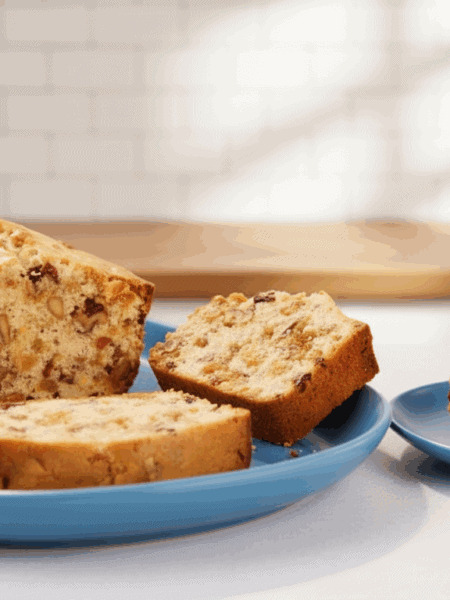 Bolo de Natal com frutas secas