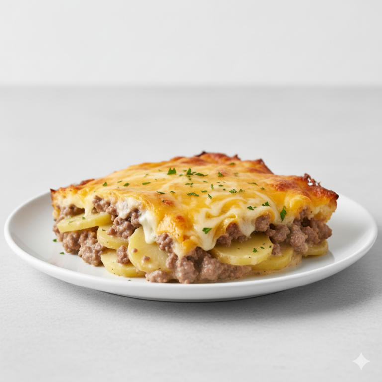 Bolo de batata com carne moída cremoso e irresistível 2 Bolo de batata com carne moída