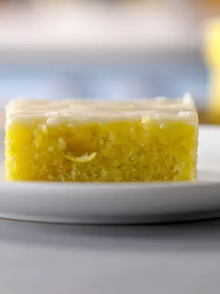 Brownie de Limão
