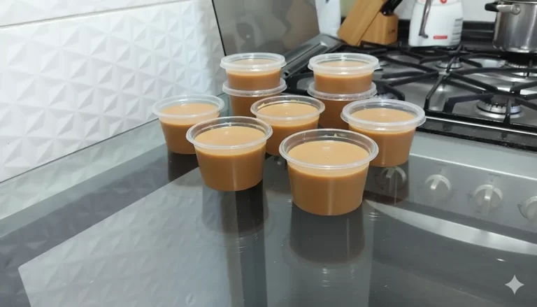 Doce de Leite no Pote Cremoso — Uma Sobremesa Irresistível que Derrete na Boca! 4 Doce de Leite no Pote