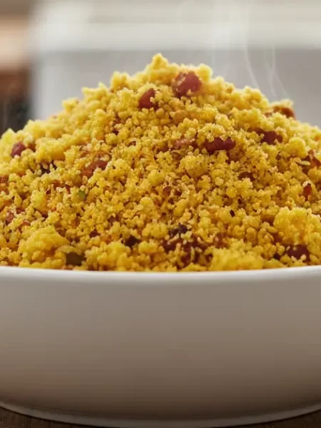 Farofa na airfryer