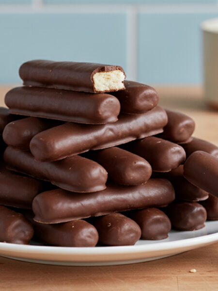 Palitinhos de chocolate de padaria