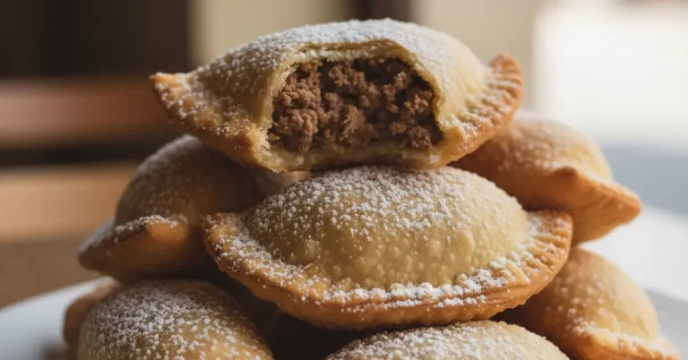 Pastel de carne com açúcar: A receita surpreendente que une doce e salgado de forma irresistível 6 Pastel de carne com açúcar