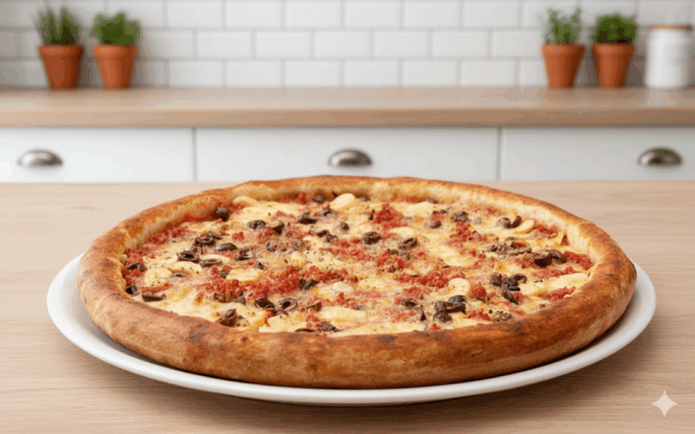 Pizza toscana tradicional 5 Pizza toscana tradicional