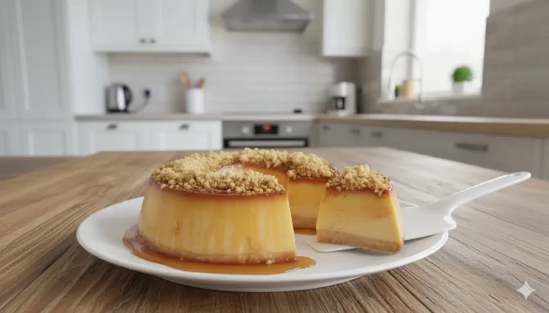 Pudim de Paçoca Cremoso 5 Pudim de Paçoca