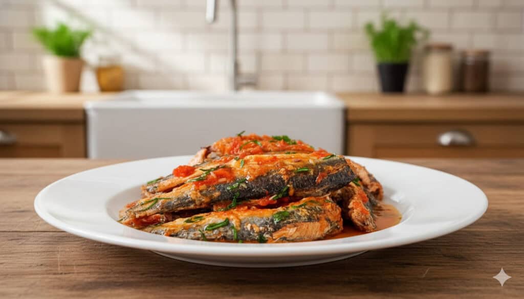Sardinha na Panela de Pressão