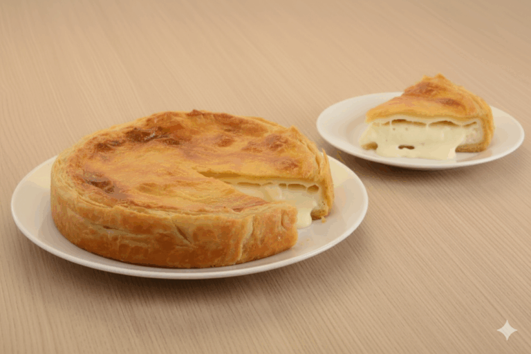 Aprenda a fazer a torta folhada de queijo mais crocante e saborosa da sua vida! 3 Torta Folhada de Queijo