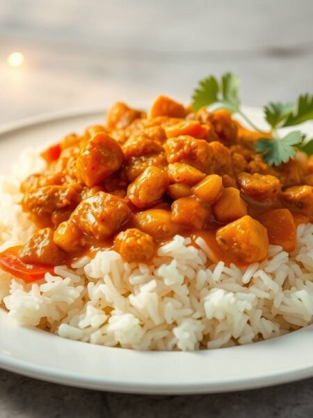 Arroz com Curry